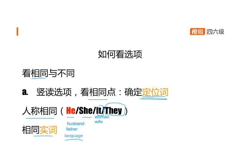 02.听力精讲2_英语四六级保存避免失效_最新更新，视频都在这_2026、6月四级速转存易和谐_0、2025年12月四级_06.橙啦四级全程班石雷鹏_03.解题技巧+专项带练_01.听力精讲_资料