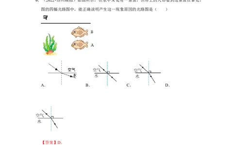 八年级上册物理期末考试测试卷（基础卷）（解析版）_8上-初中物理苏科版(4)_赠送：旧版资料（和新版好多一样，仍具有很大参考价值）_04试卷_期末试卷_期末考试测试卷（基础卷）