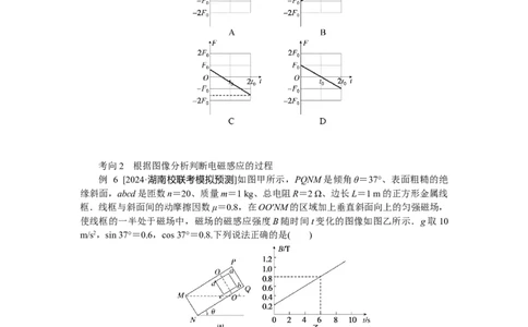 2025年高考物理二轮复习导学案：专题强化十一电磁感应中的图像和电路问题_2025年新高考资料_二轮复习_2025年高考物理二轮复习专题强化（课件+导学案）