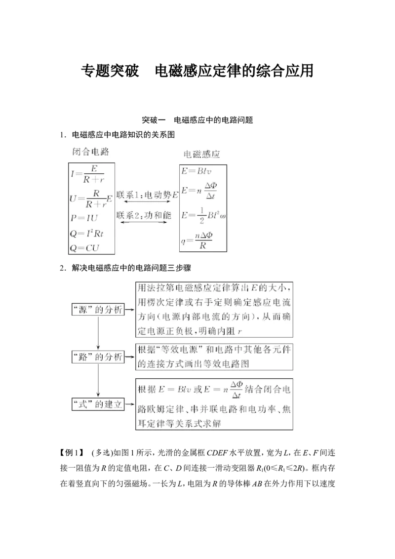 选修3-2第十章专题突破_04高考物理_新高考复习资料_2022年新高考复习资料_高考物理2022年一轮复习各版本_1.2022年高考物理一轮复习全国通用版_配套习题