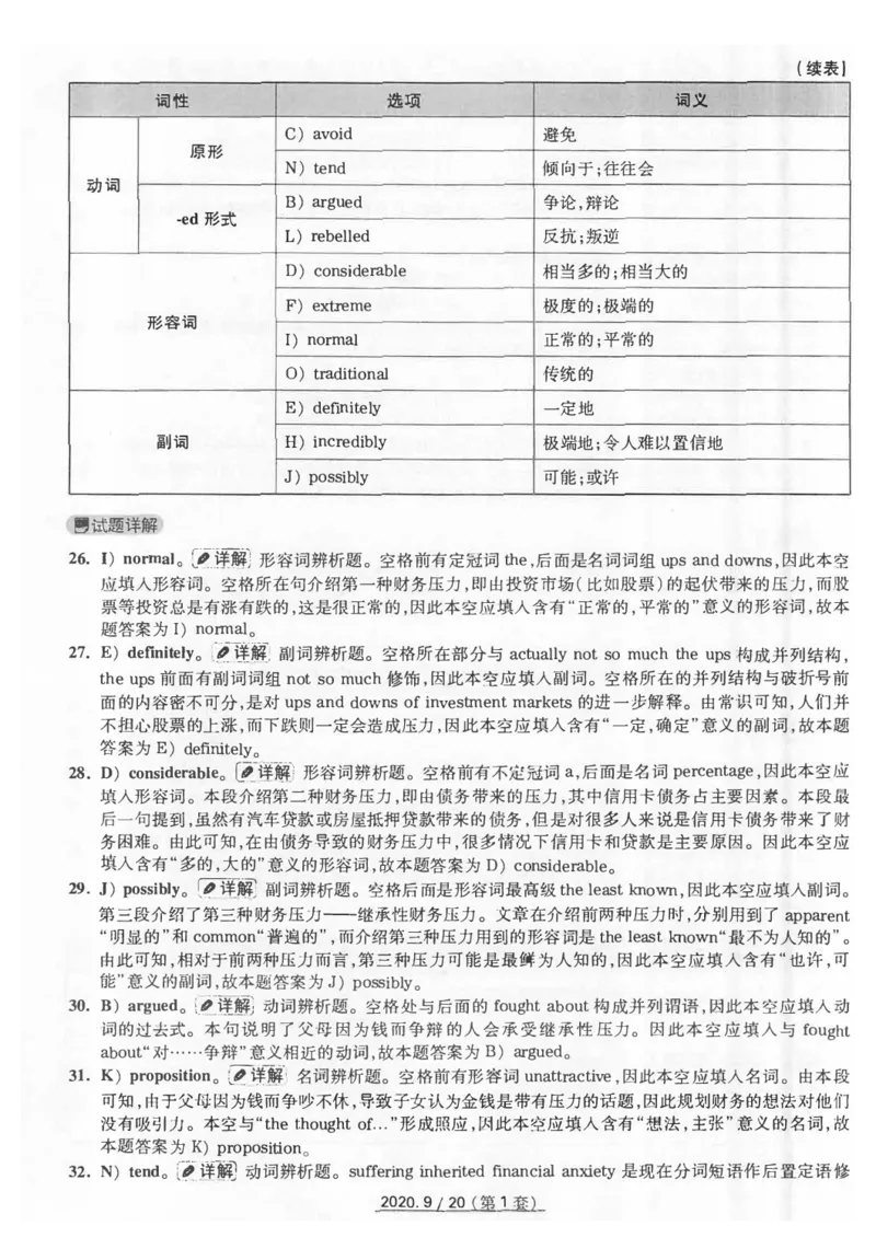 2020.09月四级真题解析第1套_英语四六级保存避免失效_最新更新，视频都在这_2026、6月四级速转存易和谐_新大学英语2025.6月4.6级真题_※1.四级历年真题、解析及听力_2.2017-2024年（新题型）