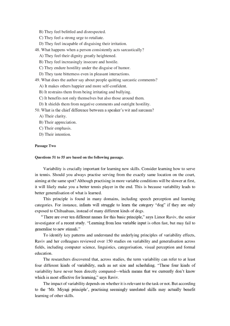 2024年06月大学英语六级考试真题（第3套）_英语四六级保存避免失效_最新更新，视频都在这_2026、6月四级速转存易和谐_新大学英语2025.6月4.6级真题_六级真题_2024年6月六级真题和答案