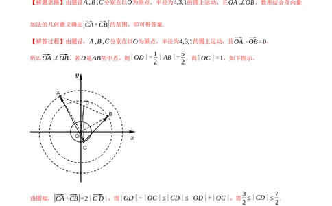 重难点11平面向量中的最值与范围问题八大题型（举一反三）（新高考专用）（解析版）_2025年新高考资料_二轮复习_2025年高考数学二轮复习举一反三专练（新高考专用）3379928