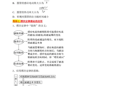 考点48电磁感应现象楞次定律（原卷版）_04高考物理_通用版（老高考）复习资料_2024年复习资料_完备战2024年高考物理一轮复习考点帮（全国通用）