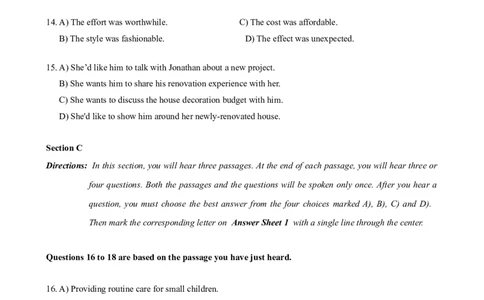 2020年12月四级真题第1套_英语四六级保存避免失效_最新更新，视频都在这_2026、6月四级速转存易和谐_新大学英语2025.6月4.6级真题_※1.四级历年真题、解析及听力_2.2017-2024年（新题型）