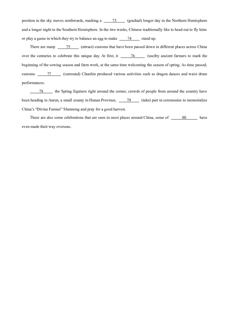 语法填空名校最新模拟真题强化练10-备战2024高考英语语法填空专项分类训练（高考真题+名校模拟真题）_03高考英语_2024年新高考资料_3.2024专项复习