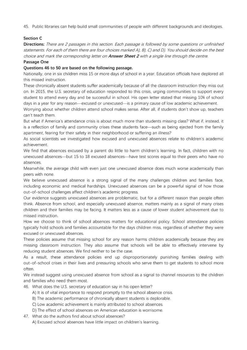 25年6月六级真题（第一套）_英语四六级保存避免失效_最新更新，视频都在这_2026、6月四级速转存易和谐_新大学英语2025.6月4.6级真题_六级真题_01六级真题+答案解析+听力音频