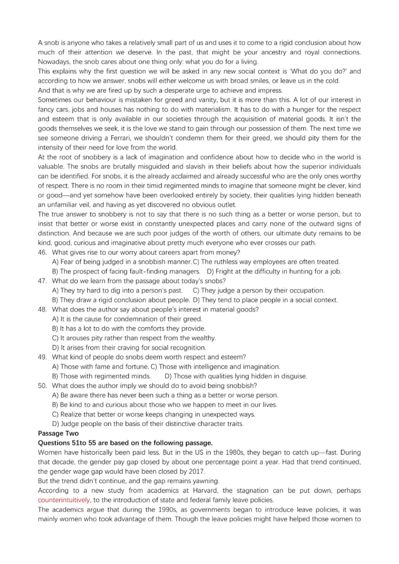 25年6月六级真题（第二套）_英语四六级保存避免失效_最新更新，视频都在这_2026、6月四级速转存易和谐_新大学英语2025.6月4.6级真题_六级真题_01六级真题+答案解析+听力音频