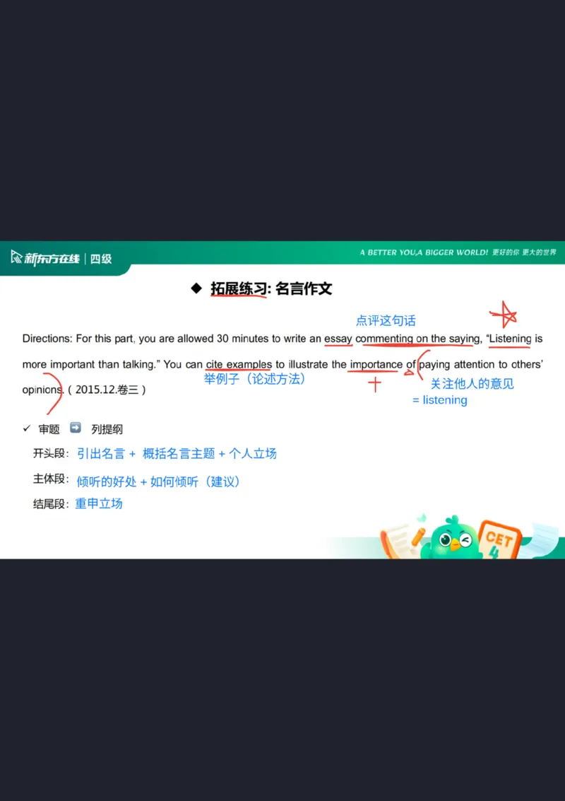 25_12四级写作2_笔记_1758540851725_英语四六级保存避免失效_最新更新，视频都在这_2026、6月四级速转存易和谐_0、2025年12月四级_07.东方四级全程班陈志超_00.讲义_四级核心技巧讲解