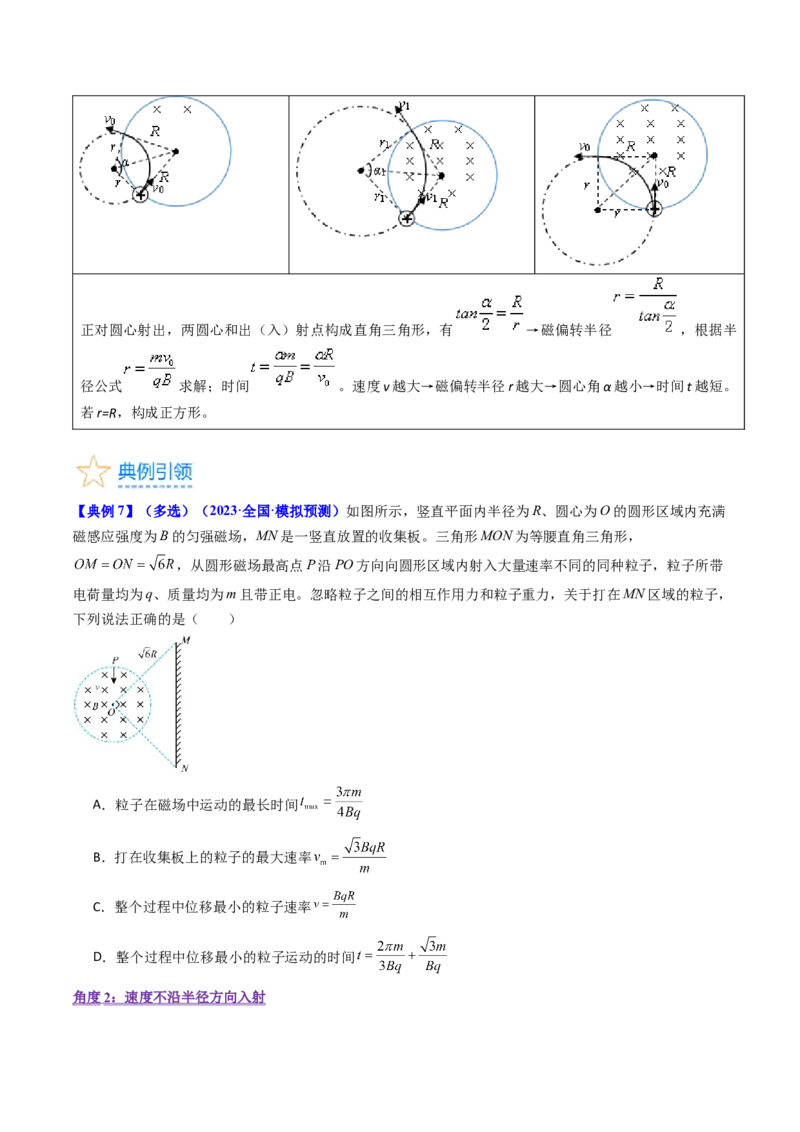 考点46磁场对运动电荷的作用（核心考点精讲+分层精练）原卷版_04高考物理_新高考复习资料_2024新高考复习资料_一轮复习资料_完备战2024年高考物理一轮复习考点帮（新高考专用）
