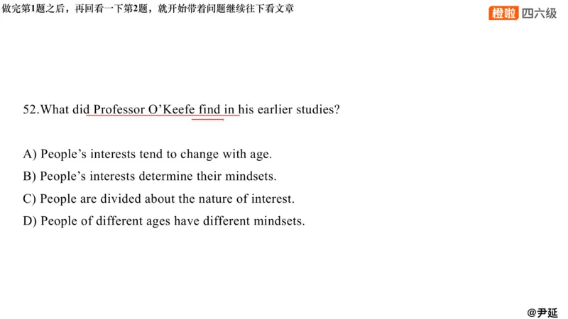 12.仔细阅读精讲精练12_英语四六级保存避免失效_最新更新，视频都在这_2026、6月四级速转存易和谐_0、2025年12月四级_06.橙啦四级全程班石雷鹏_03.解题技巧+专项带练_03.阅读精讲精练