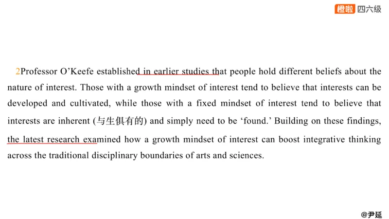 12.仔细阅读精讲精练12_英语四六级保存避免失效_最新更新，视频都在这_2026、6月四级速转存易和谐_0、2025年12月四级_06.橙啦四级全程班石雷鹏_03.解题技巧+专项带练_03.阅读精讲精练