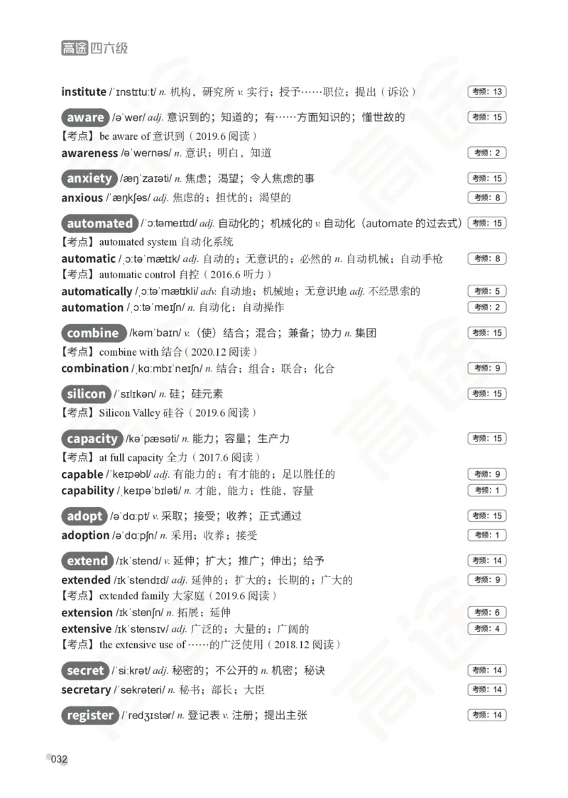 (2.5)-四级词汇讲义_英语四六级保存避免失效_最新更新，视频都在这_2026、6月四级速转存易和谐_1、2025年6月四级_02.2026四级英语高途唐静_四级秋季全程Standard班_{2}--资料
