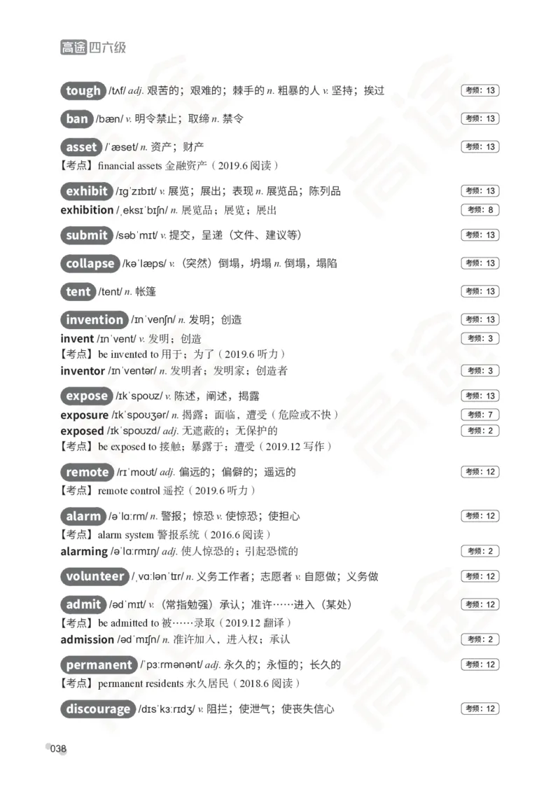 (2.5)-四级词汇讲义_英语四六级保存避免失效_最新更新，视频都在这_2026、6月四级速转存易和谐_1、2025年6月四级_02.2026四级英语高途唐静_四级秋季全程Standard班_{2}--资料