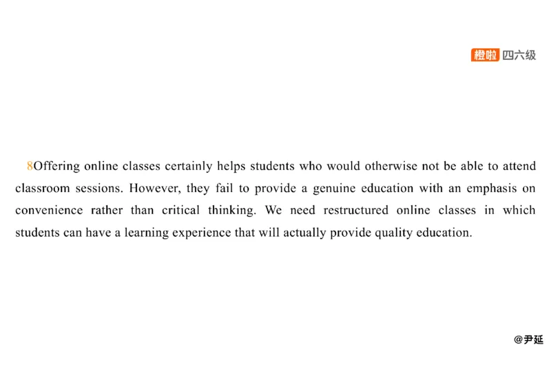 05.阅读精讲精练5_英语四六级保存避免失效_最新更新，视频都在这_2026、6月四级速转存易和谐_0、2025年12月四级_06.橙啦四级全程班石雷鹏_03.解题技巧+专项带练_03.阅读精讲精练_资料