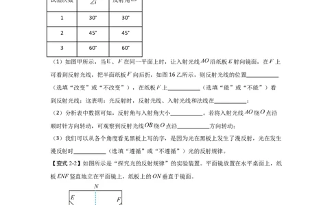 2.4光的反射（知识解读）（原卷版）_8上-初中物理苏科版(4)_03讲义