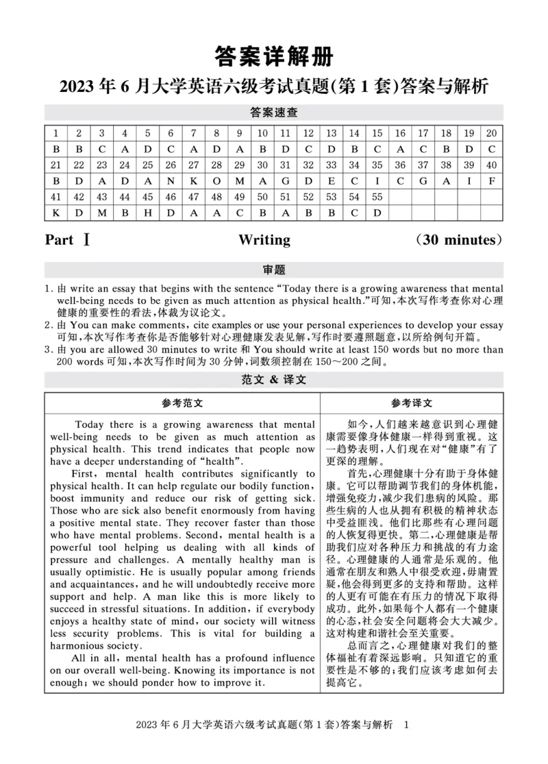 2023年6月六级答案详解_英语四六级保存避免失效_最新更新，视频都在这_2026、6月四级速转存易和谐_0、2025年12月四级_00.学丞四级全程班刘晓燕_00讲义资料_四六级历年真题汇总