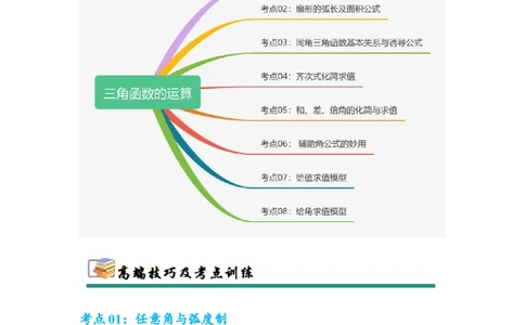 考点巩固卷07三角函数的运算（八大考点）（解析版）_2025年新高考资料_一轮复习_2025年高考数学一轮复习考点通关卷（新高考通用）