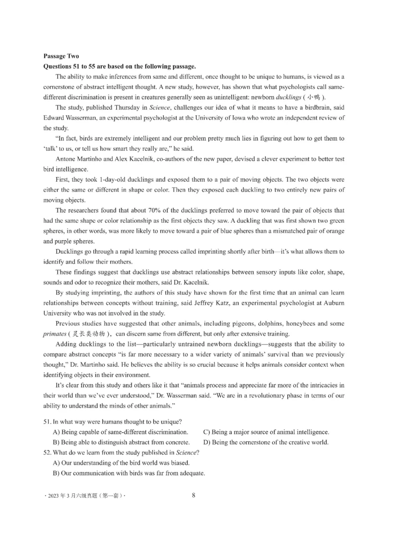 (5.1)-2023年12月六级模考（1）试卷_英语四六级保存避免失效_最新更新，视频都在这_2026，6月六级速转存易和谐_1、2025年6月六级_02.2026六级英语高途_六级秋季全程Standard班_{2}--资料