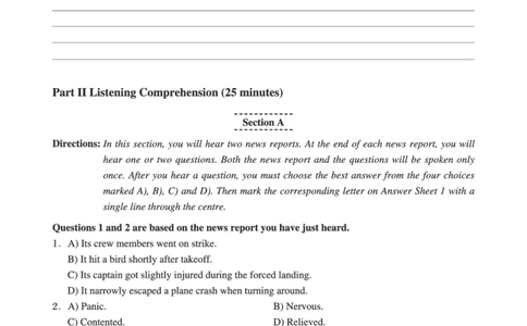 2024年6月四级真题+解析第1套_英语四六级保存避免失效_最新更新，视频都在这_2026、6月四级速转存易和谐_0、2025年12月四级_04.笑过四级全程班周思成_00.讲义_四级真题
