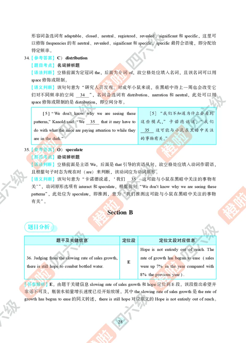 04.2024年12月四级（第二套）-解析6-12_英语四六级保存避免失效_最新更新，视频都在这_2026、6月四级速转存易和谐_0、2025年12月四级_06.橙啦四级全程班石雷鹏_00.讲义_真题_24年12月