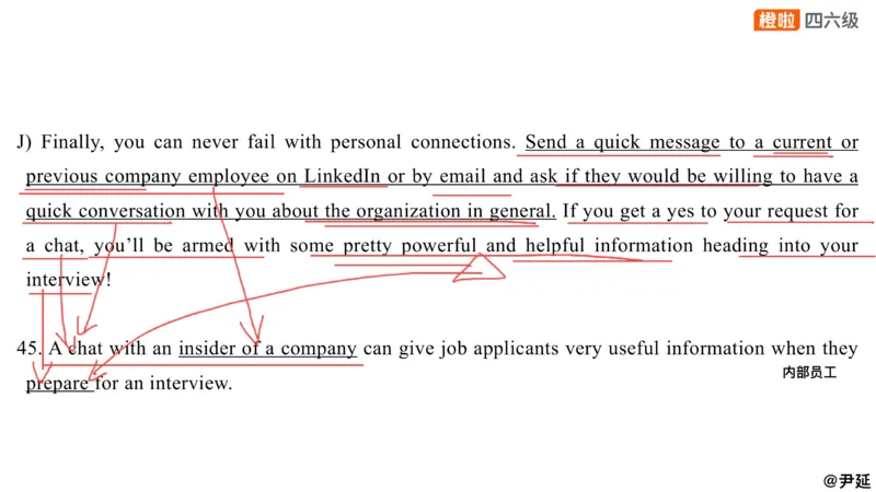 14.匹配题精讲精练2_英语四六级保存避免失效_最新更新，视频都在这_2026、6月四级速转存易和谐_0、2025年12月四级_06.橙啦四级全程班石雷鹏_03.解题技巧+专项带练_03.阅读精讲精练