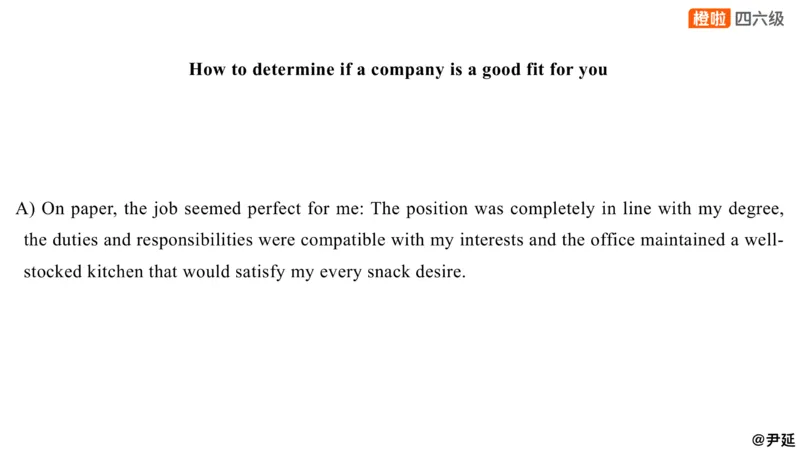 14.匹配题精讲精练2_英语四六级保存避免失效_最新更新，视频都在这_2026、6月四级速转存易和谐_0、2025年12月四级_06.橙啦四级全程班石雷鹏_03.解题技巧+专项带练_03.阅读精讲精练