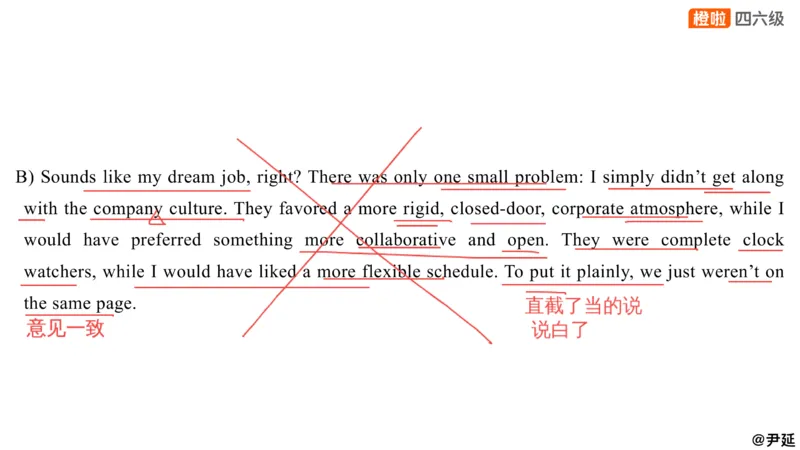 14.匹配题精讲精练2_英语四六级保存避免失效_最新更新，视频都在这_2026、6月四级速转存易和谐_0、2025年12月四级_06.橙啦四级全程班石雷鹏_03.解题技巧+专项带练_03.阅读精讲精练