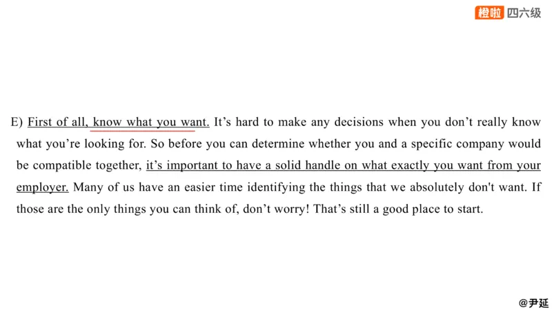 14.匹配题精讲精练2_英语四六级保存避免失效_最新更新，视频都在这_2026、6月四级速转存易和谐_0、2025年12月四级_06.橙啦四级全程班石雷鹏_03.解题技巧+专项带练_03.阅读精讲精练