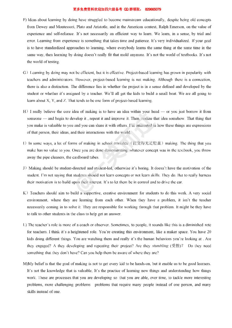 2019年6月四级真题第三套_英语四六级保存避免失效_最新更新，视频都在这_2026、6月四级速转存易和谐_0、2025年12月四级_04.笑过四级全程班周思成_00.讲义_四级真题_2019年四级真题