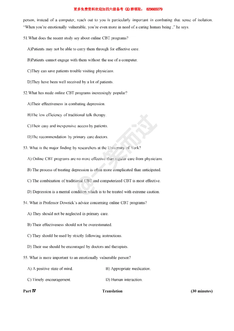 2019年6月四级真题第三套_英语四六级保存避免失效_最新更新，视频都在这_2026、6月四级速转存易和谐_0、2025年12月四级_04.笑过四级全程班周思成_00.讲义_四级真题_2019年四级真题