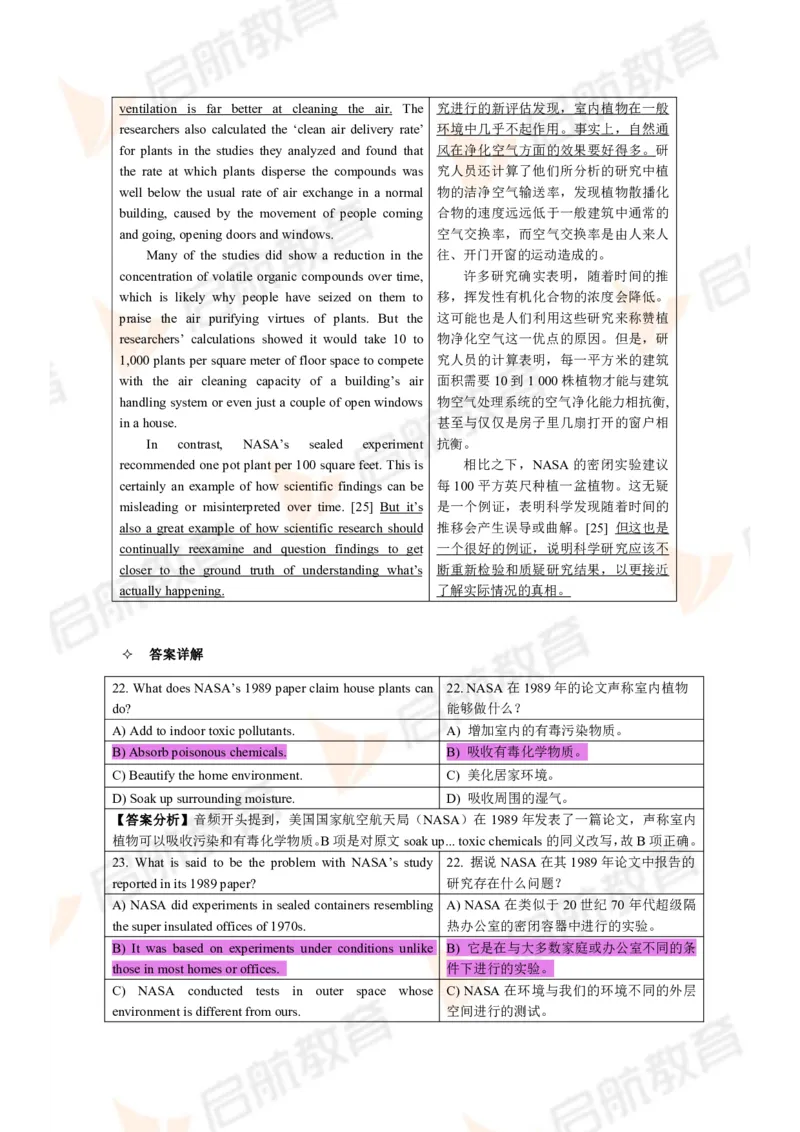 2024年6月大学英语六级考试真题（第二套）答案详解_英语四六级保存避免失效_最新更新，视频都在这_2026，6月六级速转存易和谐_1、2025年6月六级_13.2026六级英语刘晓燕-保命班