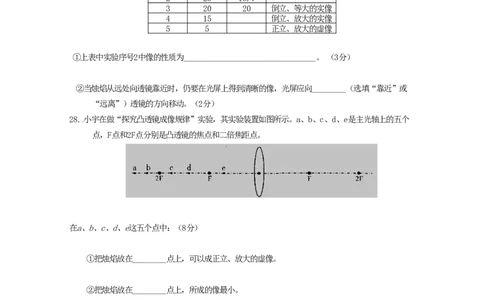 苏科初中物理八上《4.2透镜》word教案(12)_8上-初中物理苏科版(4)_赠送：旧版资料（和新版好多一样，仍具有很大参考价值）_02教案