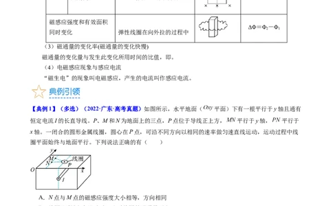 考点49电场感应现象楞次定律（核心考点精讲+分层精练）原卷版_04高考物理_新高考复习资料_2024新高考复习资料_一轮复习资料_完备战2024年高考物理一轮复习考点帮（新高考专用）