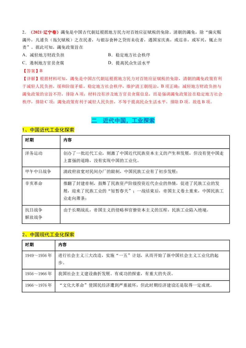 高考热点06生态文明，美丽中国（讲义）（解析版）_07高考历史_2024年新高考资料_2.2024二轮复习_2024年高考历史二轮复习讲练测（新教材新高考）