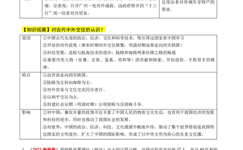 高考热点07中法建交60周年（讲义）（原卷版）_07高考历史_2024年新高考资料_2.2024二轮复习_2024年高考历史二轮复习讲练测（新教材新高考）