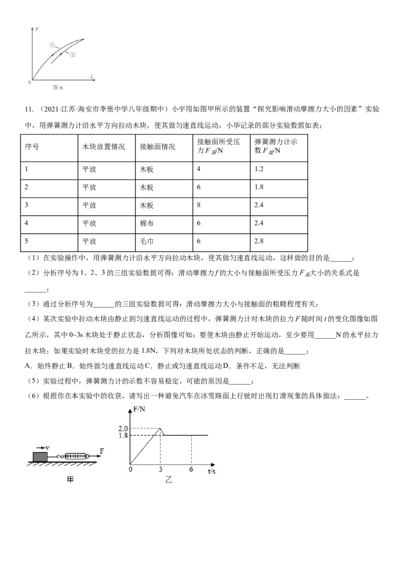 8.5专题力与三种性质的力(原卷版)_8下-初中物理苏科版(4)_赠送：旧版资料（和新版好多一样，仍具有很大参考价值）_02讲义_8.5专题力与三种性质的力(解析版)