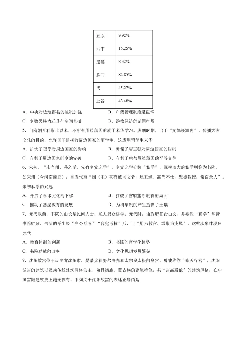 阶段性检测卷15选择性必修3：文化交流与传播（一）（原卷版）_07高考历史_新高考复习资料_2024年新高考复习资料_一轮复习资料_完2024年高考历史一轮复习考点通关卷（新高考通用）