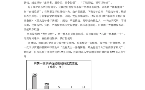 题型08解读阐释型材料解析题专项训练--2024届高三统编版历史一轮复习_07高考历史_新高考复习资料_2024年新高考复习资料_一轮复习资料_2024届高三统编版历史一轮复习特色题型专项训练