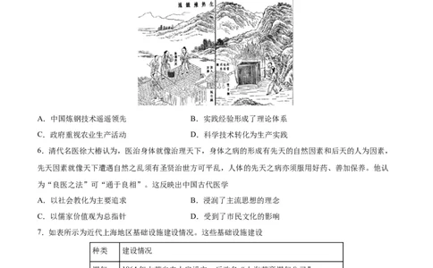 阶段性检测卷14选择性必修2：经济与社会生活（二）（原卷版）_07高考历史_新高考复习资料_2024年新高考复习资料_一轮复习资料_完2024年高考历史一轮复习考点通关卷（新高考通用）