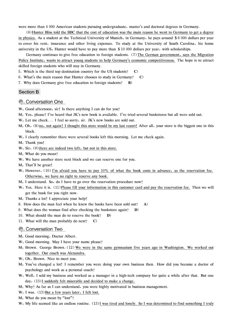 四级模拟卷解析全5套（带书签）_英语四六级保存避免失效_最新更新，视频都在这_2026、6月四级速转存易和谐_0、2025年12月四级_00.学丞四级全程班刘晓燕_00讲义资料_CET4模拟卷全5套