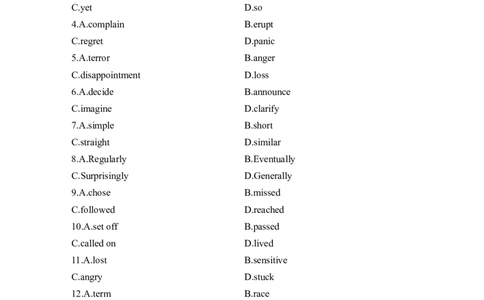 高中英语2025届一轮复习练习（人教版）必修第一册：UNIT3SPORTSANDFITNESS（含解析）_03高考英语_2025年新高考资料_一轮复习_2025年高考英语一轮复习要点突破课件+学案+练习（完结）