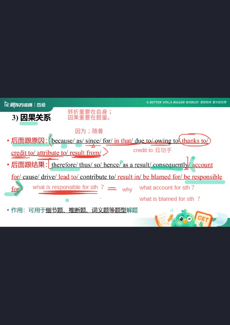 四级阅读第3课笔记_1758281893931_英语四六级保存避免失效_最新更新，视频都在这_2026、6月四级速转存易和谐_0、2025年12月四级_07.东方四级全程班陈志超_00.讲义_四级核心技巧讲解