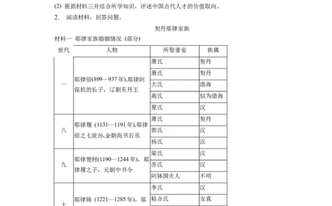 题型07评析评述型材料解析题专项训练--2024届高三统编版历史一轮复习_07高考历史_新高考复习资料_2024年新高考复习资料_一轮复习资料_2024届高三统编版历史一轮复习特色题型专项训练