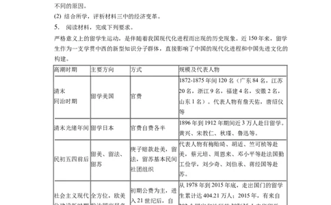 题型07评析评述型材料解析题专项训练--2024届高三统编版历史一轮复习_07高考历史_新高考复习资料_2024年新高考复习资料_一轮复习资料_2024届高三统编版历史一轮复习特色题型专项训练