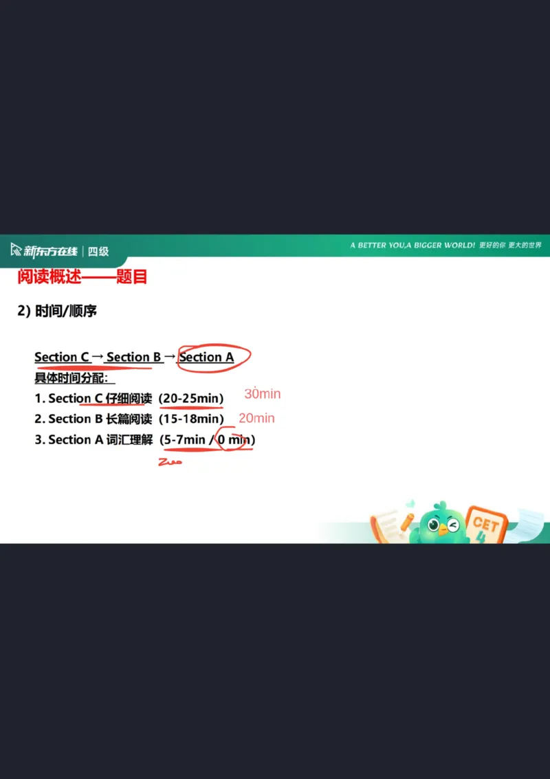 四级阅读第1课笔记_1757929808710_英语四六级保存避免失效_最新更新，视频都在这_2026、6月四级速转存易和谐_0、2025年12月四级_07.东方四级全程班陈志超_00.讲义_四级核心技巧讲解