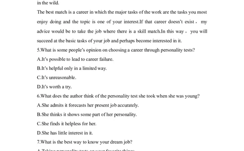 高中英语2025届一轮复习练习（人教版）选择性必修第四册：UNIT5LAUNCHINGYOURCAREER_03高考英语_2025年新高考资料_一轮复习_2025年高考英语一轮复习要点突破课件+学案+练习（完结）