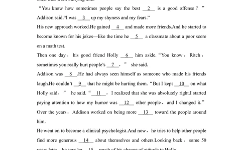 高中英语2025届一轮复习练习（人教版）选择性必修第四册：UNIT5LAUNCHINGYOURCAREER_03高考英语_2025年新高考资料_一轮复习_2025年高考英语一轮复习要点突破课件+学案+练习（完结）