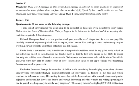 大学英语四级考试2024年6月真题第三套_英语四六级保存避免失效_最新更新，视频都在这_2026、6月四级速转存易和谐_新大学英语2025.6月4.6级真题_※1.四级历年真题、解析及听力