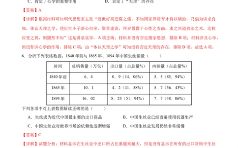 黄金卷05（湖南专用）（全解全析）_07高考历史_2024年新高考资料_4.2024高考模拟预测试卷_赢在高考&middot;黄金8卷备战2024年高考历史模拟卷（湖南专用）31259448